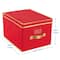 Simplify Red Holiday Jumbo Storage Box